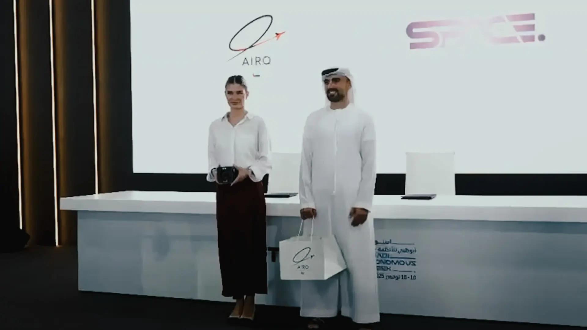 مذكرة تفاهم Air Q × SpacePoint